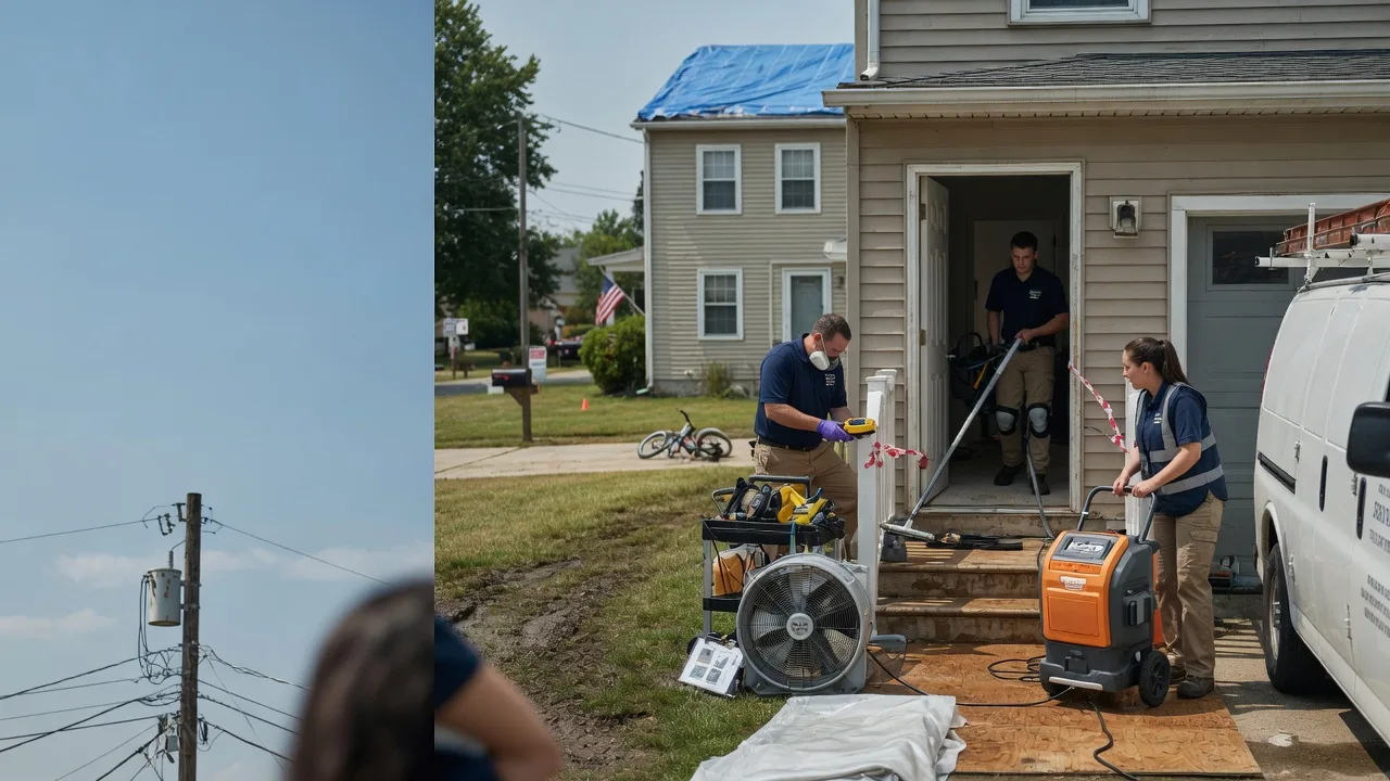 Water Damage Repair in Kouts, IN near me